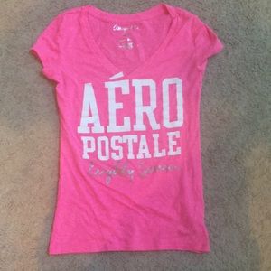 Aeropostale v neck tee shirt